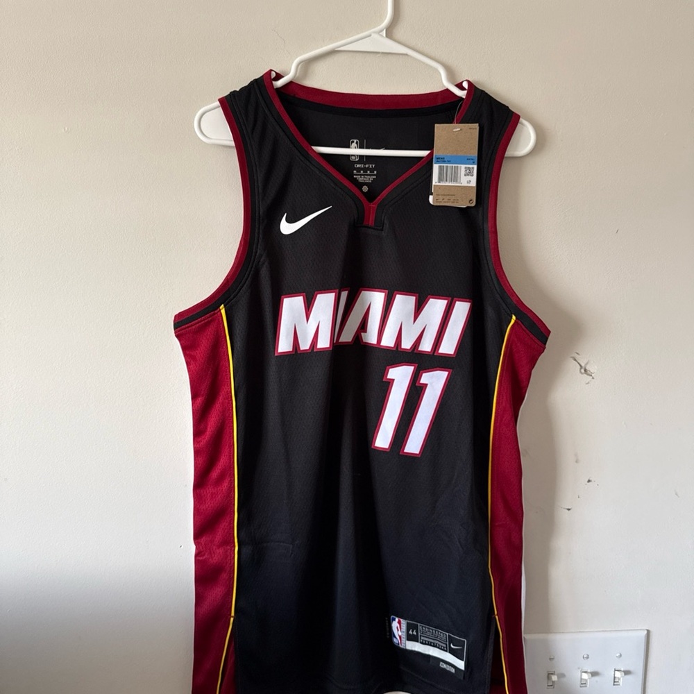Men’s Nike Miami Heat Jaime Jaquez Jr #11 Nike Jersey Icon Edition Sz 44 - NWT